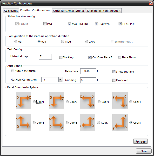 Cutting Path Tracking
